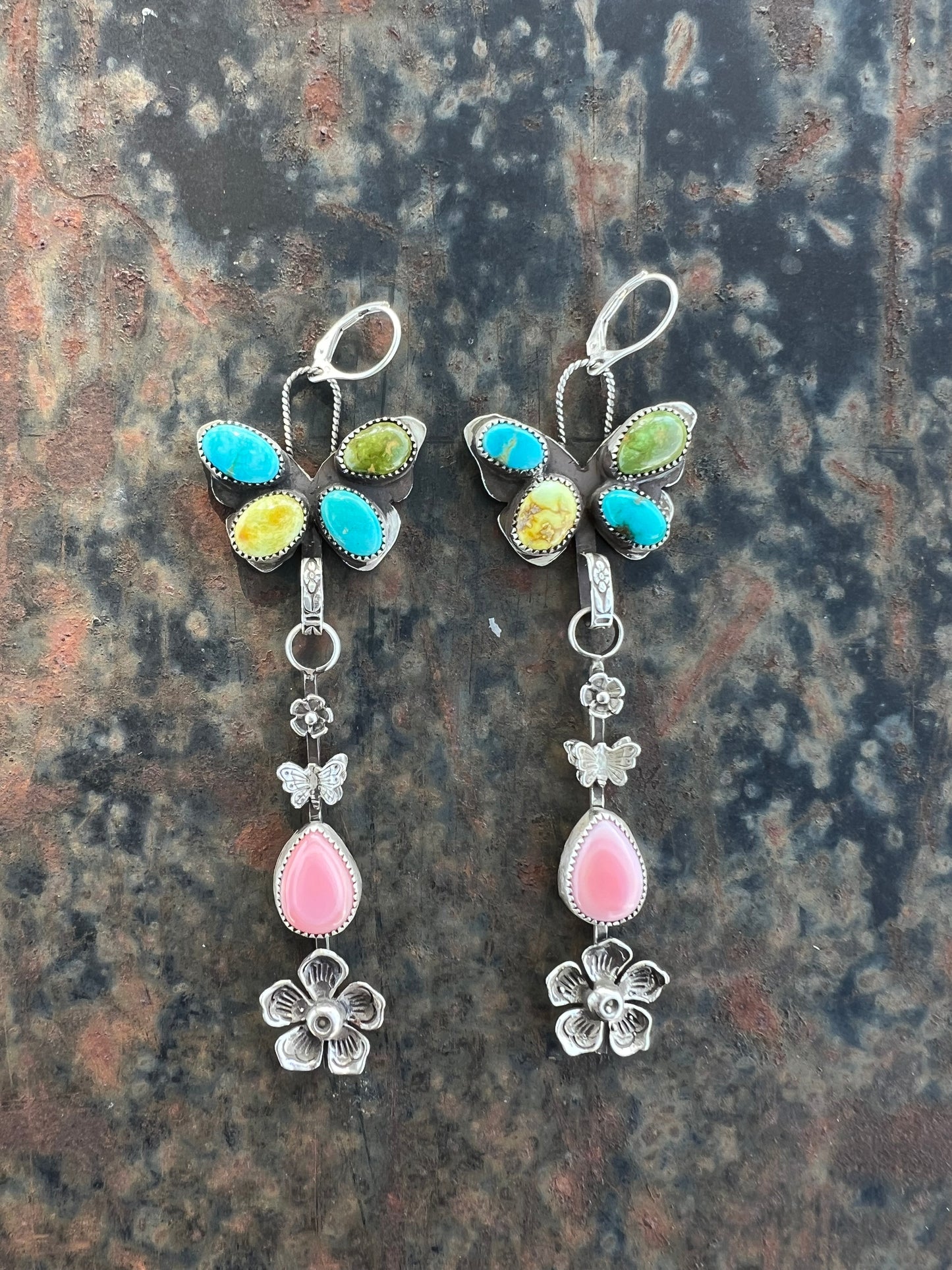Prairie Butterfly Drop Earrings