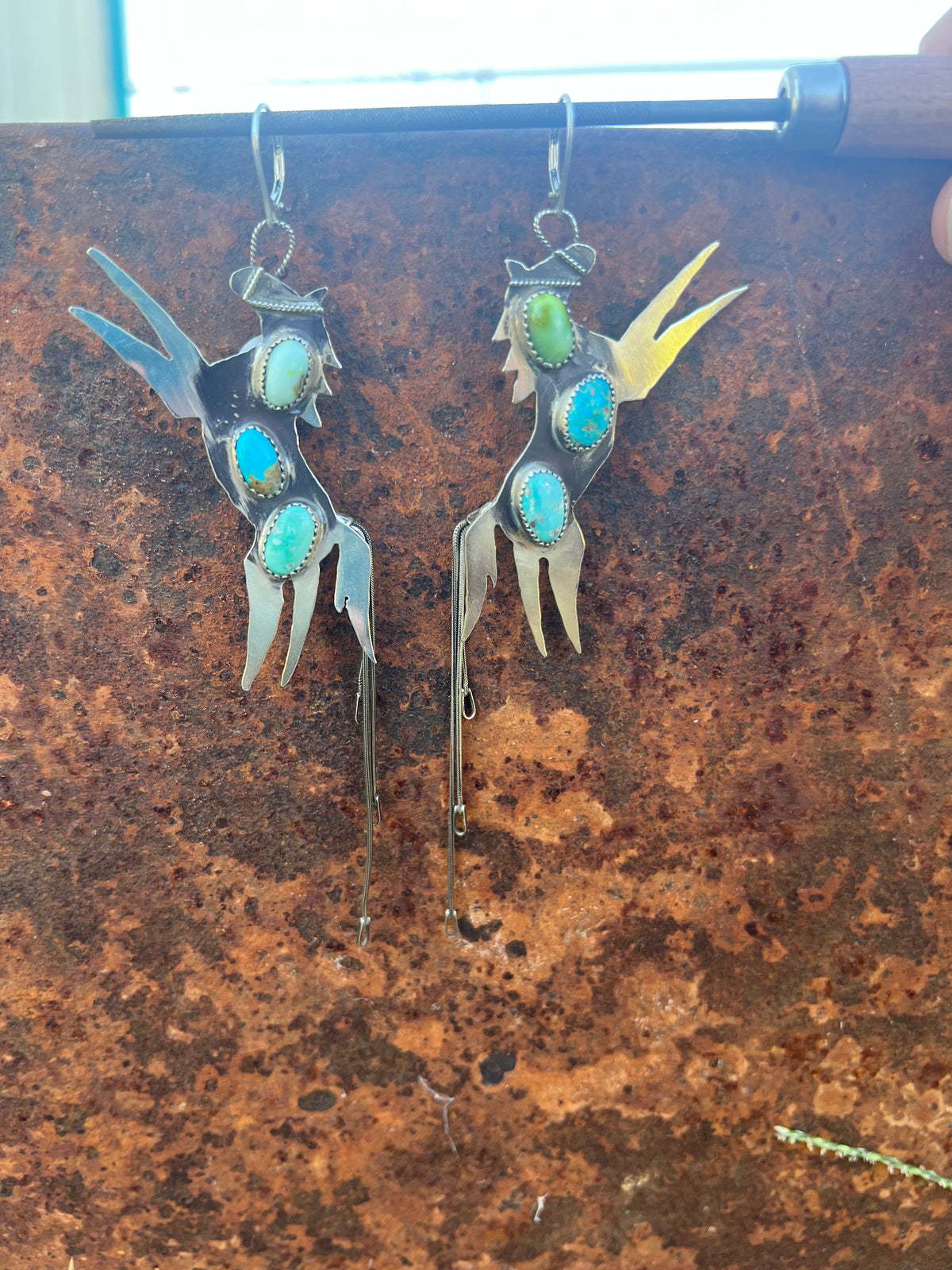 Wild Horse Turquoise Earrings
