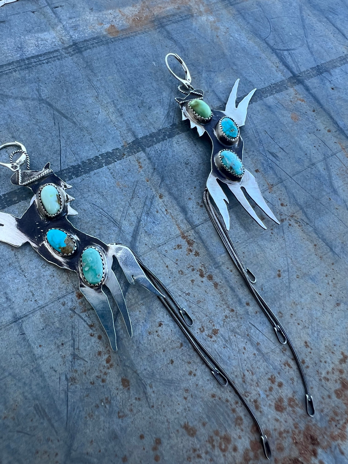 Wild Horse Turquoise Earrings
