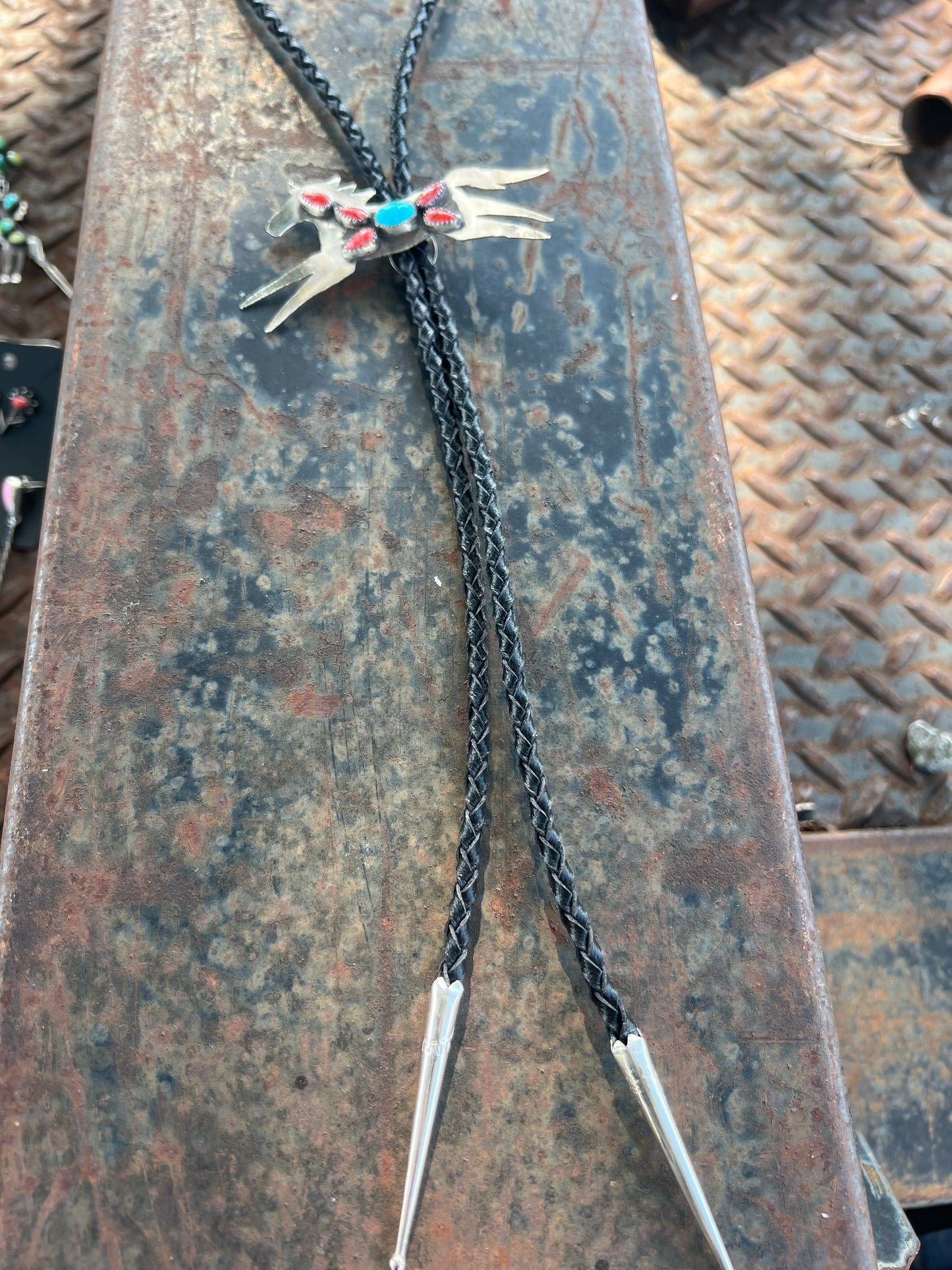 Running Horse Bolo Tie