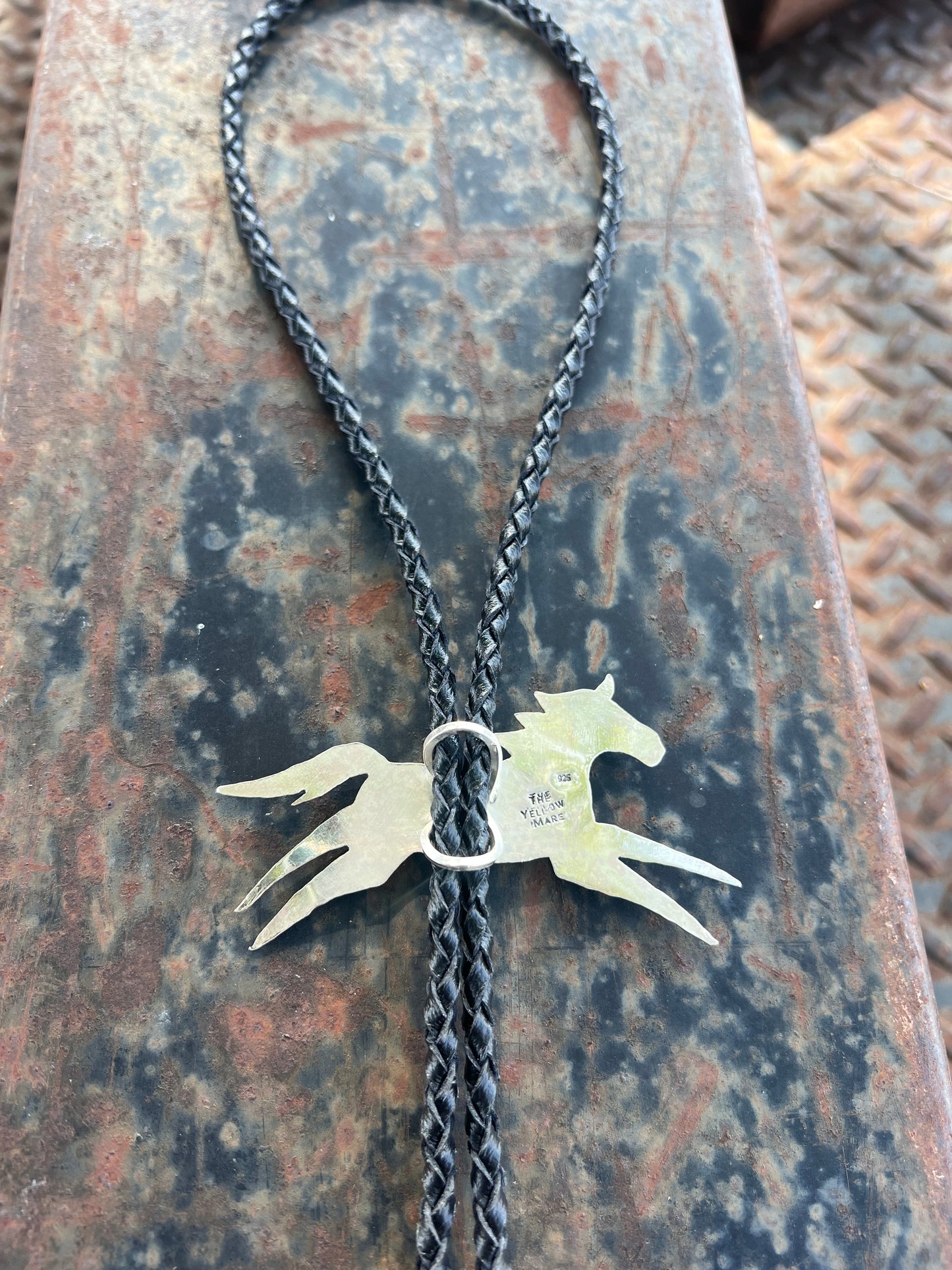 Running Horse Bolo Tie