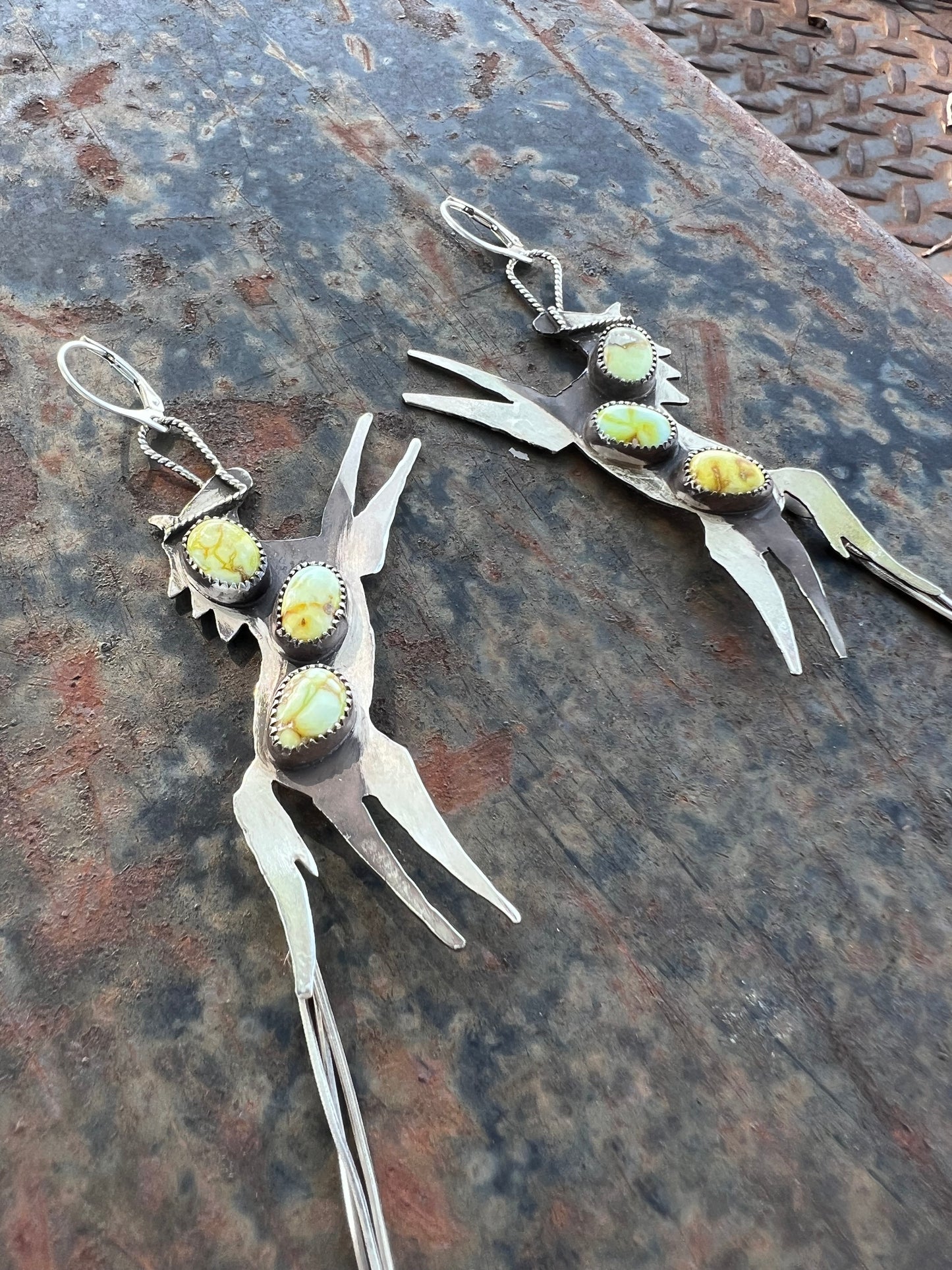 Horse Shoulder Duster Earrings