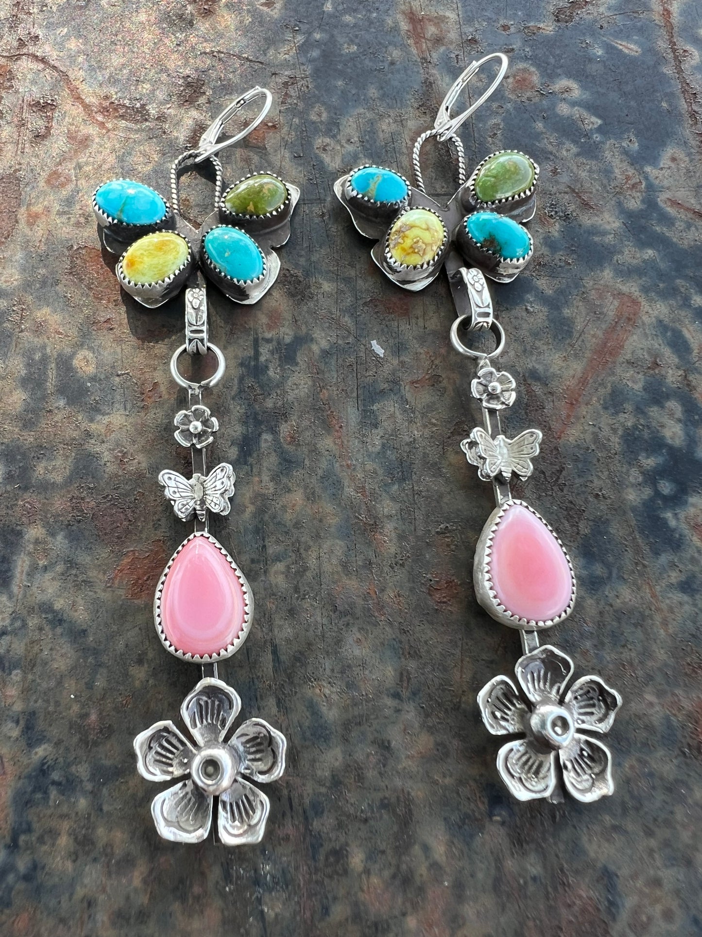Prairie Butterfly Drop Earrings