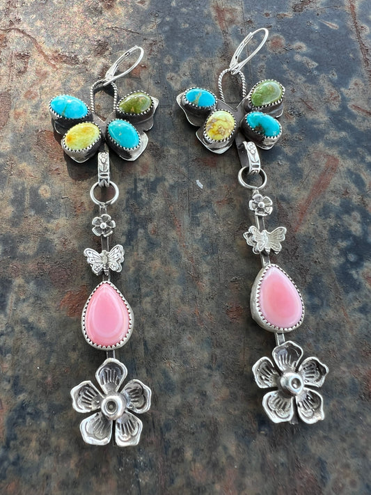 Prairie Butterfly Drop Earrings